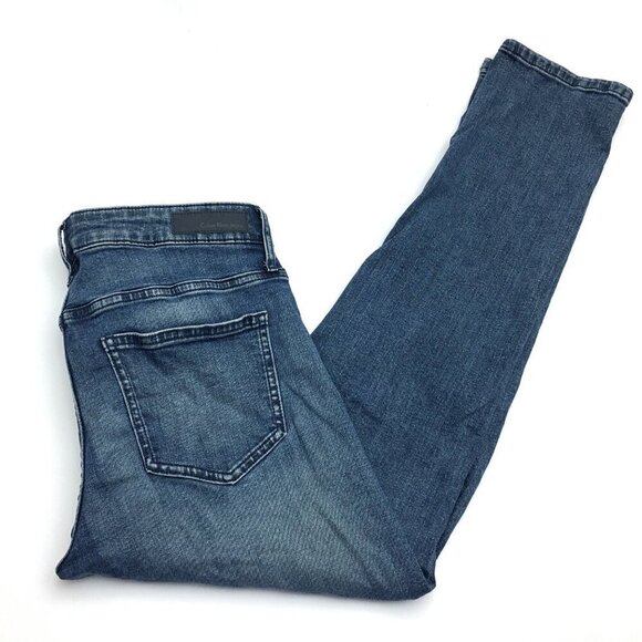 Calvin Klein Jeans Women's Slim Boyfriend Stretch Medium Wash size 4 length 28" - Picture 8 of 8